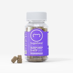 شهر واحد - فيتامينات Sugarbear Sleep Deep 5-HTP القابلة للمضغ